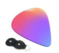 Set di plettri per chitarra personalizzati all'ingrosso - Confezioni da 6 plettri per chitarra personalizzati con foto/nome, design a 2 lati, accessori per basso elettrico e ukulele personalizzati