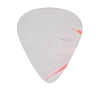 Set di plettri stampati a laser su quattro lati - 12 pezzi, sottili, medi e spessi, adatti per chitarra, basso, chitarra elettrica e ukulele