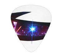 Set di plettri stampati con occhiali cyber - 12 pezzi, sottili, medi e spessi, adatti per chitarra, basso, chitarra elettrica e ukulele