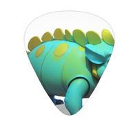 Set di plettri stampati in cemento camaleonte: 12 pezzi, sottili, medi e spessi, adatti per chitarra, basso, chitarra elettrica e ukulele