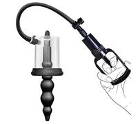 Set di Plug Anali a Spirale con Funzione a Vuoto - Anal Plug in Silicone con Ventosa e Design Spiralato, Giocattolo Intenso per Donne e Uomini