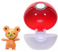 Set Di Poke Ball Clip N Go | 2 Pollici Teddiursa E Poke Ball