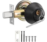 Set di Pomelli per Porta Serratura a cilindro singolo, pomello for porta d'ingresso con chiave, ferramenta antifurto porte esterne