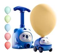 Set di pompa e auto a palloncino giocattolo per bambini | Auto da corsa, lanciatore di palloncini, per bambini, casa, aula, scuola, camera da letto, sala giochi, compleanno, vacanze