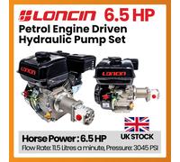 Set Di Pompa Idraulica Loncin G200 6.5HP Con Pompa A Ingranaggio 11.5 L/min