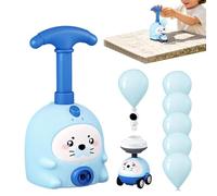 Set di pompette ad aria con motivo animale, auto da corsa, per feste, compleanni, ragazze, apprendimento, scienza, fisica fai da te, bambini prescolari, intelligenza