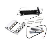 Set di ponte per basso e pickup a 4 corde, ponte per chitarra, cordiera e pickup, accessorio duraturo per la sostituzione della chitarra