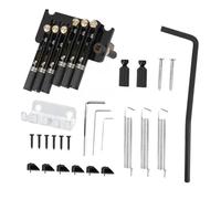 Set Di Ponti Per Chitarra Chitarra Elettrica Senza Paletta A 6 O 7 Corde Nera Con Base In Ottone E Ponte Trillo(6 Strings)