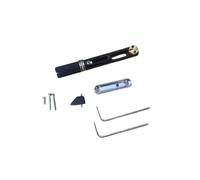 Set di ponti per chitarra di precisione nera per chitarra a bobina singola, con opzioni a doppia sella e accessori completi per lo scambio di ponti