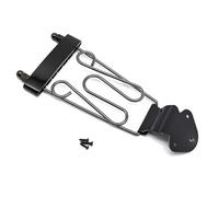 Set Di Ponti Per Chitarra Ponte A 6 Corde In Metallo Semi Cavo Per Chitarra Jazz Archtop(Black)