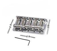 Set Di Ponti Per Chitarra Ponte Per Basso A Cinque Corde Accessori Per Chitarra Nero E Oro(Chrome)