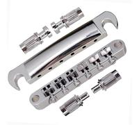 Set Di Ponti Per Chitarra Ponte Per Chitarra Elettrica Con Perni Di Bloccaggio Sella A Rulli Cordiera In Metallo