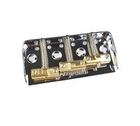 Set Di Ponti Per Chitarra Ponte Per Chitarra Elettrica Con Selletta Corta In Cromo Argento Per TL 6 Corde In Ottone