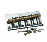 Set Di Ponti Per Chitarra Selle In Ottone Cromate Per Ponticello Basso(Chrome)