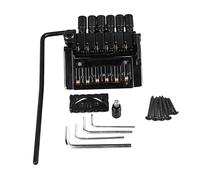 Set di ponti per chitarra senza testa, parti di ricambio per chitarra elettrica, design senza testa con bilanciere tremolo e dado a rullo, struttura in metallo resistente per un