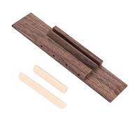 Set di Ponti Per Ukulele Set di Ricambi Per Chitarra Acustica Set di Dadi E Parti di Sella Parti Per Ponti in Palissandro Ukulele Per Riparazioni Fai-da-te Uke