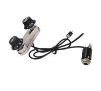 Set di Ponti Trasduttore Piezoelettrico Pickup per Violino con Manopola del Volume del Tono per Parti di Violino, Accessori per Strumenti Musicali