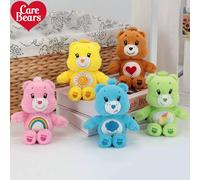 Set di portachiavi in peluche di Care Bears, ciondoli carini, charm per borse e accessori per borse, portachiavi a forma di orsetti carini, charm per borse, regali, portachiavi, borsa a tracolla, cust