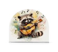 Set di portatovaglioli in acrilico vintage con procione rurale per tavolo, cucina autoportante portatovaglioli con peso decorazione per la casa per tavolo, cucina 1 confezione