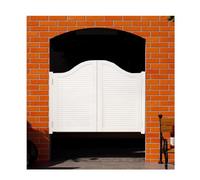 Set di porte doppie interne a battente, porta for salone in legno massello di alta qualità con cerniere a chiusura automatica, design rustico moderno(B,W95xH70cm(37.40x27.55in))