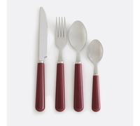 Set di posate 16 pezzi, Polla Rosso TU