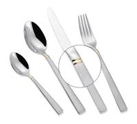 Set di posate 24 pezzi per 6 persone in acciaio inossidabile due tipi