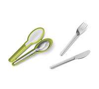 Set di posate 3 pezzi con custodia Clip Go EMSA