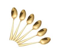 SET DI POSATE CHEFFINGER CF1007 - Set Posate 6 Pezzi in Acciaio Inossidabile Dorato - Compatti 14,5 cm