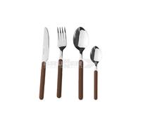 SET DI POSATE DELICE COLORE MARRONE
