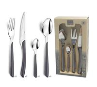 set di posate ECLAT grigio 24 pezzi.