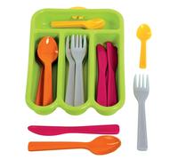 Gowi Toys Cutlery Set (Green) - Set of 4
