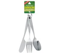 Set di posate in acciaio inossidabile Coghlans, posate Onesize Silver