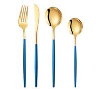 Set Di Posate in Acciaio Inox Forchetta Da Cena Comoda Utensili Pranzo