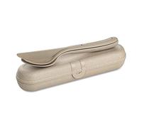 Set di posate Koziol con custodia Klikk Ready 4-pz, posate To-Go, Natura Desert Sand