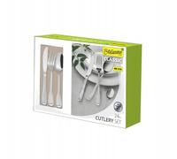 Set di posate Maestro da 24 pezzi MR-1519-24 in acciaio inox Set per 6 Presone