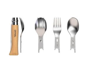 Set di posate Opinel Nomad Plus Picnic con coltello No.08