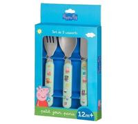 Set di posate per bambini 3el Peppa Pig