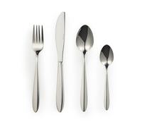 Set di Posate Salter Leyland da 16 Pezzi - Acciaio Inossidabile 18/0, Servizio per 4, Lavabili in Lavastoviglie, Posate Lucidate a Specchio, Coltelli, Forchette & Cucchiai