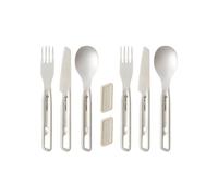 Set di posate Sea to Summit Detour Stainless Steel Cutlery Set 6 Piece Colore: argento