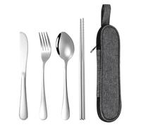 Set di posate - Set di stoviglie per picnic | Set di posate riutilizzabile per campeggio cucina all'aperto escursionismo luogo di lavoro