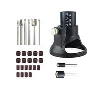 Set di posizionamento per fresa rotante Router rotante Fresatrice Guida Attacco per guida per foro per incisione su legno Guida di foratura