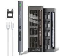 Set di precisione per cacciavite elettrico 51 in 1 Kit di strumenti ricaricabili di tipo C Punte a batteria wireless per telefono di riparazione mobile Xiaomi
