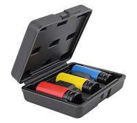 Set di prese per autoveicoli: strumento per per aletta ruota da 3 pezzi, kit di manutenzione per auto, accessorio per officina per garage, aiutante per la riparazione di pneumatici | Set di busso