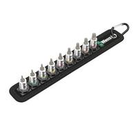 Set di prese per bit Wera Zyklop TORX-Belt A 3 Argenté