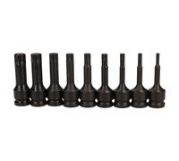 Set di prese quadrate triple spline profonde maschio impattato 9 pezzi unità ...