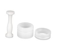 Set di pressini per caffè espresso, accessori per macchine da caffè, riutilizzabili, versatili, set di strumenti di riempimento professionale per soggiorno, ufficio, casa