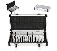 Set di prismi oftalmici ottici, con lenti da 22/16 pezzi, scatola di immagazzinaggio in alluminio, prestazioni affidabili, misurazioni accurate, for scuole, oftalmologia, clinica