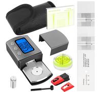 Set di Professionale per Digitale Giradischi, Bilancino per Puntina Giradischi, Azimut, Dima Giradischi, Livella a Bolla D'aria, Puntina di Ricambio per Giradischi, Spazzola per Aghi Giradischi