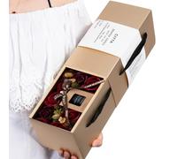 Set di profumate, romantiche profumate con fiori artificiali squisite, set di bellissimo regalo per matrimoni, Capodanno, compleanno