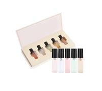 Set Di Profumi Spray, Profumi Spray Da, Profumi Da Viaggio Portatili, Fiori D'arancio, Vaniglia, Gelsomino, Limone, Ananas, 3 Ml per Flacone, Confezione Da 5 Flaconi